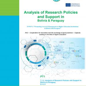 ANÁLISIS DE POLÍTICAS DE INVESTIGACIÓN EN BOLIVIA Y PARAGUAY